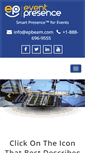 Mobile Screenshot of eventpresence.com
